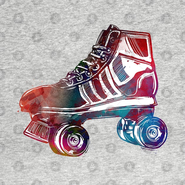 roller skates sport art #roller #skates by JBJart